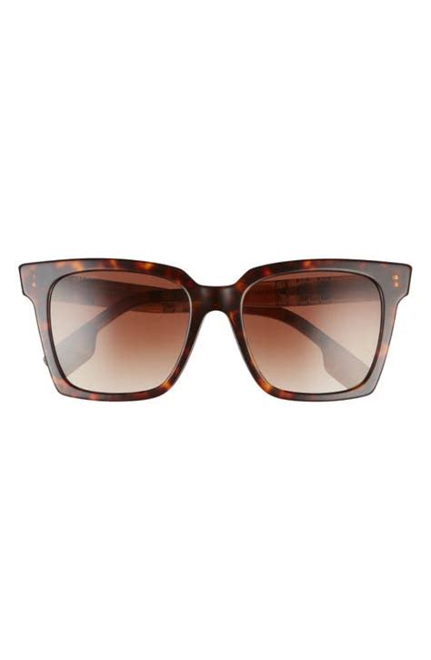 burberry 53mm gradient square sunglasses